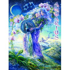 JOSEPHINE WALL AQUARIUS LARGE CARD
